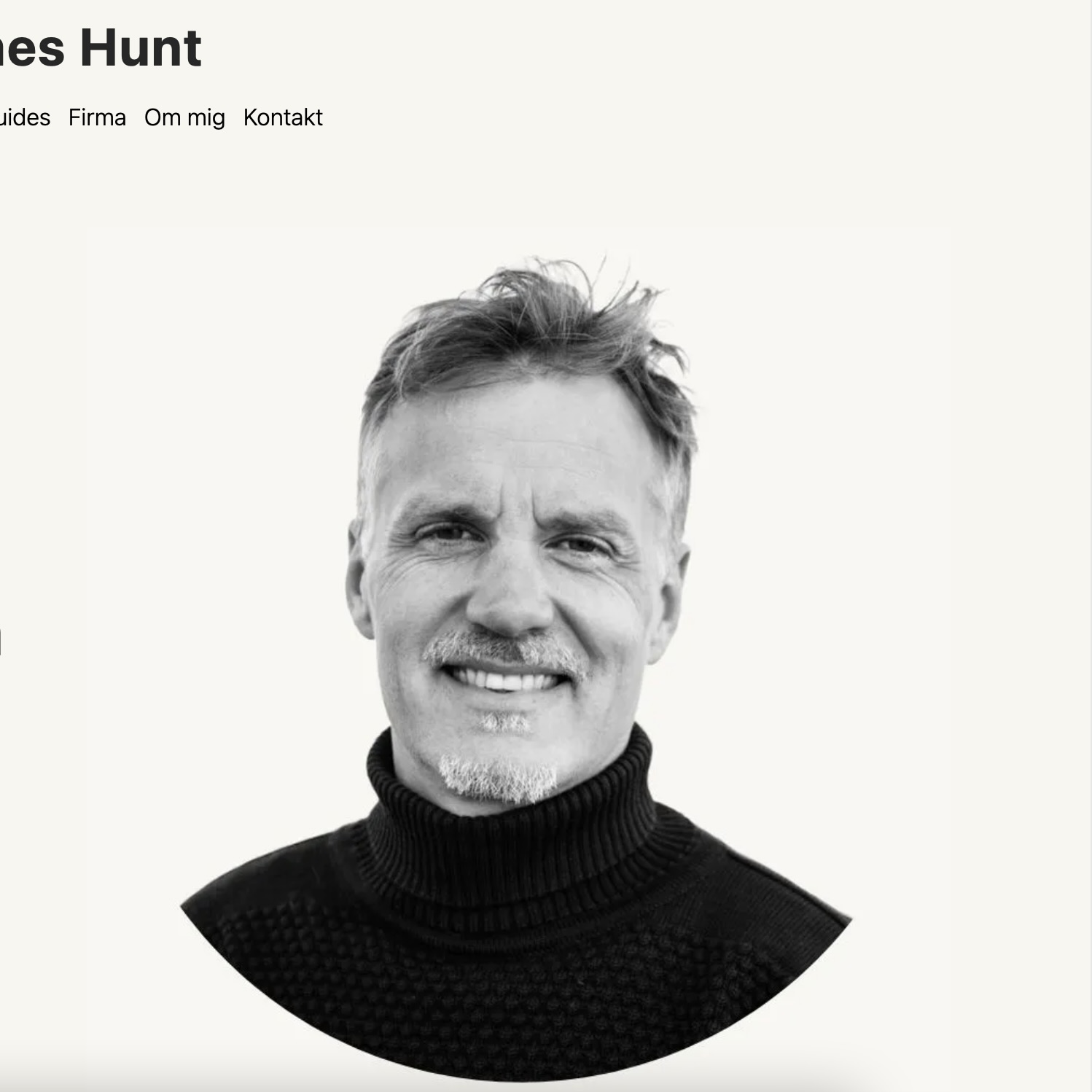 website jameshunt One